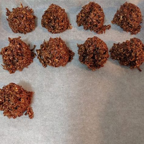 Coconut Haystacks, Cookies With Oatmeal, No Bake Cookie Recipe, Drop Cookies No Bake, Healthy Cookie Recipe, Haystack Cookies, Cookies With Coconut, Best No Bake Cookies, Oatmeal No Bake Cookies