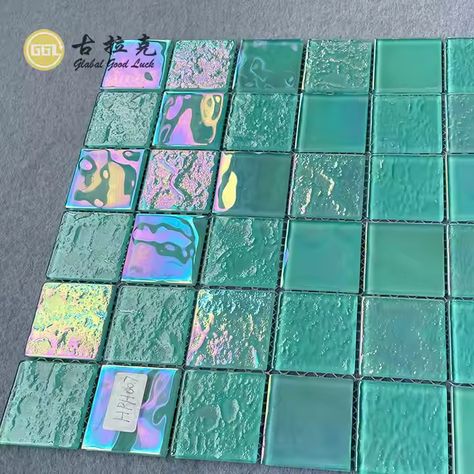 Tiles For Home Decoration Beautiful Decorative Green Glossy Surface Mosaic Tile - Buy Iridescent Glass Tiles modern Style Mosaic For Swimming Pool mosaic For Swimming Pools crystal Glass Mosaic Tile mosaic Tile For Interior Wall green Glass Mosaic Tile Product on Alibaba.com Tiles For Home, Iridescent Glass Tiles, Pool Mosaic, Swimming Pool Mosaics, Wall Green, Tile Mosaic, Mosaic Pool, Glass Tiles, House Tiles