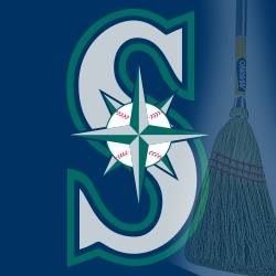 Swept the Angels S Logos, Seattle Mariners Logo, Mariners Logo, Baseball Ticket, Mlb Team Logos, Seattle Sports, Mlb Logos, Banner Flag, Custom Flags