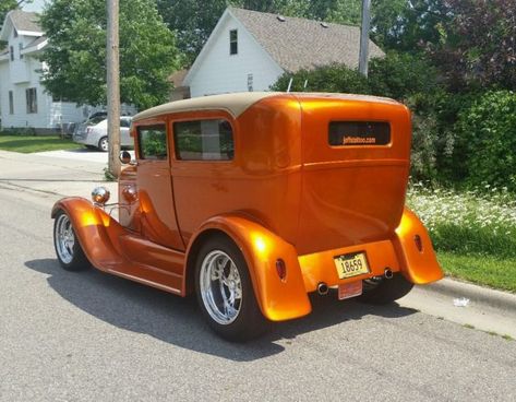 Street Rods For Sale, 1929 Ford Model A, Pro Touring Cars, Ford Model A, Go Car, Wood Rack, Street Rod, Pro Touring, Street Rods