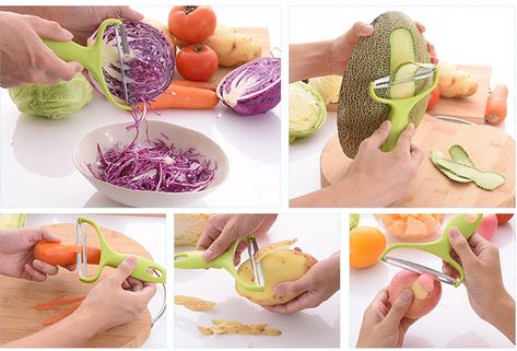 kitchen SOLO PER TE 317510 - NEWCHIC Mobile Cabbage Slicer, Tiny Potato, Salad Maker, Fruit Peeler, Potato Peeler, Fruit Seeds, Vegetable Peeler, Ultra Wide, Meal Prep