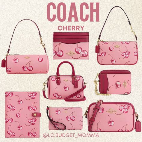 COACH CHERRY 🍒 ✨ I never ordered something so fast!   #bag #purse #wallet #pink #red #cherry #affiliatedlink  Follow my shop @LC.Budget_Momma on the @shop.LTK app to shop this post and get my exclusive app-only content!  #liketkit #LTKGiftGuide #LTKItBag @shop.ltk https://liketk.it/4FIcV Coach Cherry Collection, Cherry Coach Purse, Cherry Coach Wallet, Coach Fruit Collection, Coach Cherry Wallet, Coach Fruit Bag, Pink Coach Wallet, Cherry Coach Bag, Coach Cherry Bag