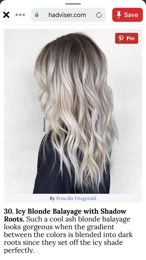 Icy Blonde Balayage, Ash Blonde Hair Balayage, Ice Blonde Hair, Blonde Hair With Lowlights, Platinum Blonde Hair Color, Ombre Blond, Hair With Lowlights, Silver Blonde Hair, Icy Blonde Hair