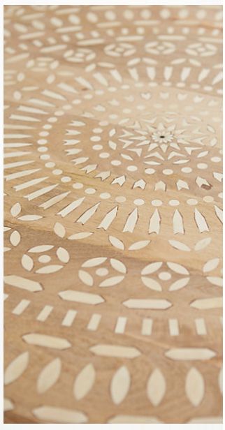 Stenciled Kitchen Table, Mandala Coffee Table, Stenciled Table Top, Stencil Table Top, Stenciling Furniture, Tree Of Life Mandala, Old End Tables, Stenciled Furniture, Upcycle Wood