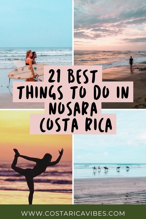 Are you ready to soak up the good vibes with all the fun things to do in Nosara, Costa Rica? This small town is most well known as a surfer's paradise, but everyone will enjoy a visit to this remote beach on the Pacific Coast. Costa Rica Activities, Nosara Costa Rica, Nosara, Nature Tour, Yoga Retreats, Relaxing Yoga, Costa Rica Travel, Surfers Paradise, White Water Rafting