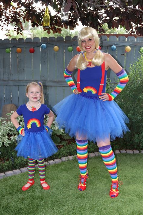 Rainbow Bright Costume For Women Diy, Diy Rainbow Bright Costume, Rainbow Costume Women Diy, Rainbow Bright Costume For Women, Diy Rainbow Brite Costume Adult, Reading Rainbow Costume, Rainbow Brite Costume Diy, Rainbow Costume Women, Rainbow Bright Costume