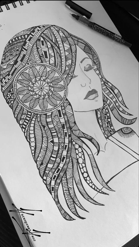 Different types of lines Types Of Lines Art Drawing, Composition Of Lines Drawings, Line Composition Drawing, Types Of Lines Art, Zentangle People, Composition Of Lines, Doodle Therapy, Button Tree Art, Different Types Of Lines