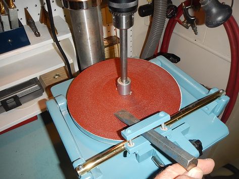 Reader Project: Drill Press Sharpening Station: A reader modified at drill press powered sharpening plan to suit his shop and needs. Drill Press Station, Sharpening Station, Drill Chucks, Blade Sharpening, Drill Press, Weekend Projects, Woodworking Tips, Wood Working, Best Part Of Me