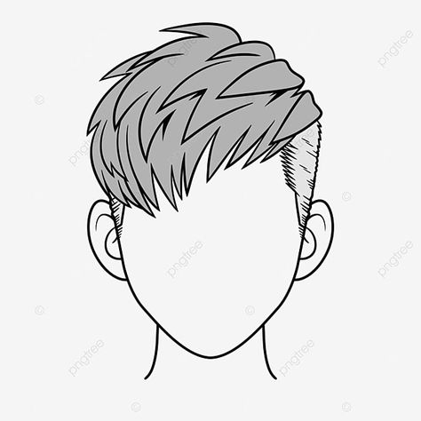 Hair References Drawing, Boy Hair Drawing, Pelo Anime, Naruto Sketch Drawing, Portraits Art, Naruto Sketch, Animation Art Character Design, Vector Portrait, Animated Drawings