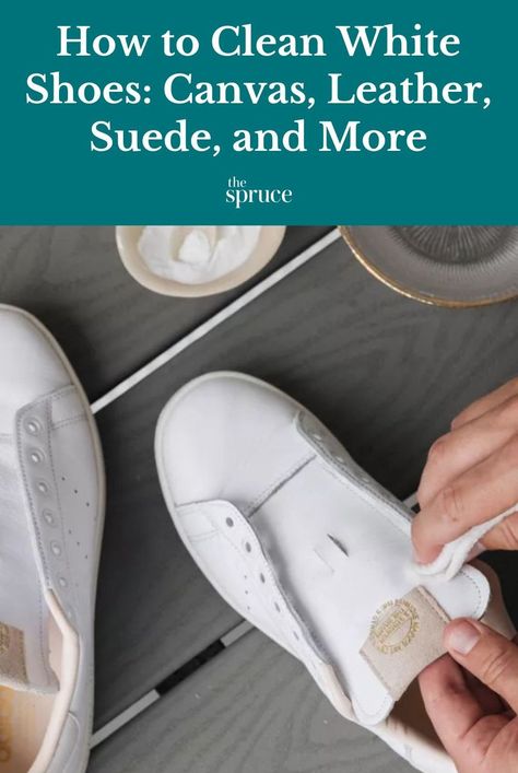 How To Clean White Suede Shoes, How To Clean Leather Sneakers, Cleaning White Leather Sneakers, How To Clean White Leather Shoes, How To Clean White Leather Sneakers, How To Clean Leather Shoes, Shoe Cleaner Diy, Clean White Leather Shoes, Clean Leather Shoes