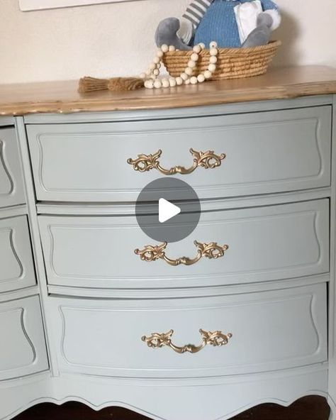 Good as New ✨ on Instagram: "Beautiful French Provincial Chest of Drawers 🤍  *Available*   Refinished and polished original hardware. This large dresser has 9 spacious drawers lined with waterproof liner. It is solid wood with dovetail drawers.   H32” x L65” x D20”  #refinishedfurniturelove #frenchprovincial #dresser #drawers #paintedfurniture #reclaimed #goodasnew #montereycounty #bedroomdresser #secondhand #thrift #smallbusiness" French Provincial Chest Of Drawers, French Dresser, Large Dresser, Bedroom Dressers, Dovetail Drawers, French Provincial, Refinishing Furniture, Dresser Drawers, Chest Of Drawers