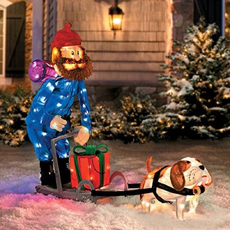 Christmas 42" Yukon Cornelius Dog Sleigh Scene Outdoor Ti... https://smile.amazon.com/dp/B016CBFOTW/ref=cm_sw_r_pi_dp_x_zfBpybWC8QVA1 Dog Sleigh, Yukon Cornelius, Outdoor Christmas Decorations Yard, Dog Sled, Rudolph Christmas, Christmas Yard Art, Misfit Toys, Reindeer Decorations, Christmas Float Ideas