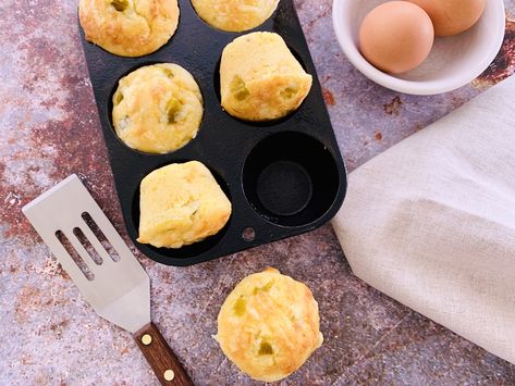 Cheese Corn Muffins, Green Chili Cornbread, Mini Corn Muffins, Best Muffin Recipe, Best Muffins, Cornmeal Muffins, Cheese Corn, Muffins Recipes, Chili And Cornbread