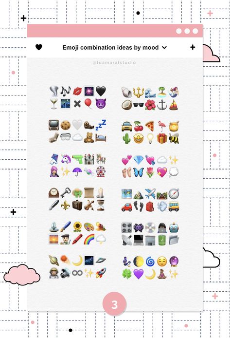 Cute aesthetic emoji combinations to copy and paste: The ultimate collection ⋆ The Aesthetic Shop Snap Emojis, Aesthetic Emoji, Emoji Copy, Colourful Canvas, Cute Emoji Combinations, Emoji Combos, Emoji Set, Iphone Emoji, Apple Iphone Wallpaper Hd