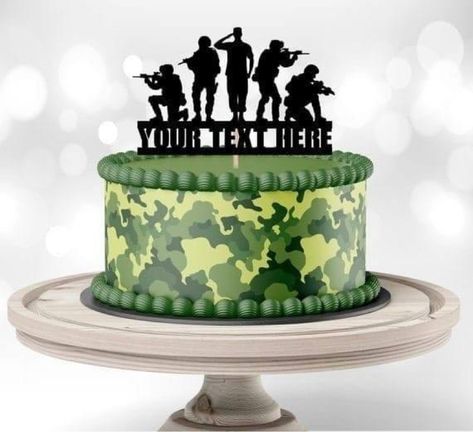 Army Cakes For Boys, Army Cake Design, Soldier Cake, Army Tank Cake, Army Birthday Cakes, Tank Cake, Army Cake, Military Cake, Army Birthday