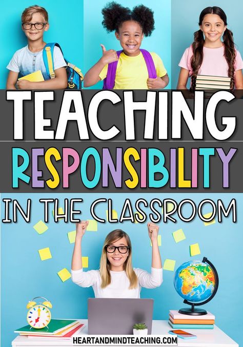 Games To Teach Responsibility, Teaching Responsibility To Kids, Responsibility Activities For Elementary, Teaching Kids Responsibility, Responsibility Lessons Elementary, Teaching Responsibility In The Classroom, Responsibility Crafts For Kids, Teaching Responsibility Activities, Responsibility Activities For Kids