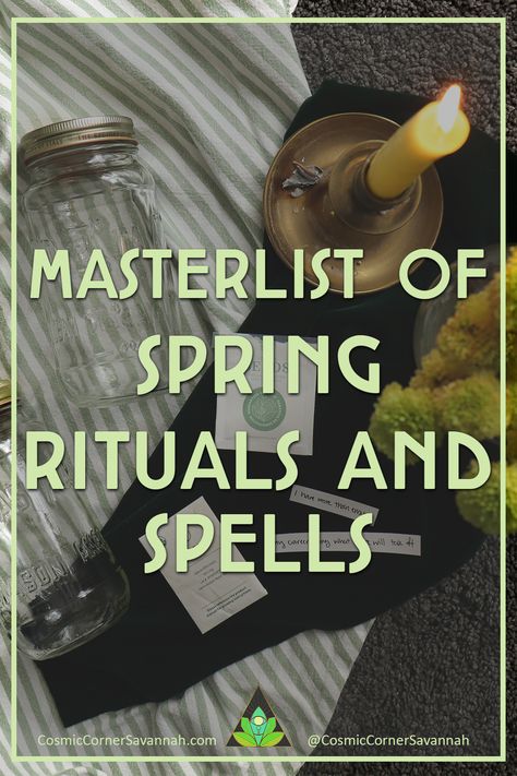 Do spring rituals all season! Here's a masterlist focusing on manifestation, renewal, and growth, just in case you missed the spring equoniox or Ostara. Spring Spells, Spring Rituals, Manifestation Spells, Master List, Spring Equinox, Fertility, Just In Case, Witch