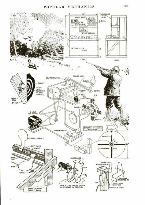 Popular Mechanics ~ 1930 Popular Mechanics Plans, American Revolution Battles, Popular Mechanics Diy, Popular Mechanics Magazine, Vintage Mechanics, Cool Things To Build, Kinetic Toys, Wood Crafting Tools, Building Things