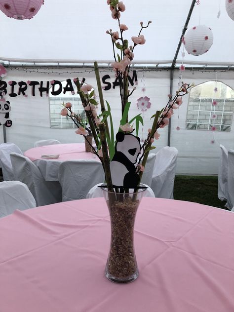 Panda Theme Centerpieces, Panda Theme, Panda Baby, Panda Party, Baby Panda, 9th Birthday, 1st Bday, Party Ideas, Tie Dye