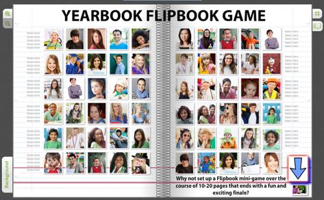 Flipping Out: How Adding a Flipbook Brings Fun to Your Yearbook Pages Elementary Yearbook Ideas, Yearbook Page Ideas, Elementary Yearbook, School Layout, Yearbook Class, Yearbook Spreads, Yearbook Layouts, Yearbook Pages, Yearbook Themes