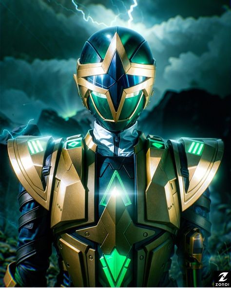 Power Rangers Memes, Gold Ranger, Power Rangers Poster, Ranger Armor, Green Power Ranger, Comic Cosplay, Power Rangers Comic, Power Rangers Time Force, Power Rangers Ninja Storm