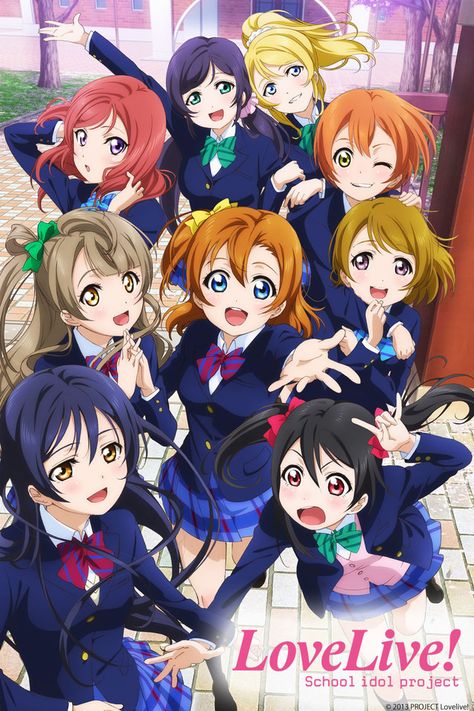 Love Live! School Idol Project anime series and movie Love Live School Idol Project, Anime Poster, Friend Anime, Foto Poses, School Uniforms, Group Photo, Promo Videos, Big Hero 6, Animes Yandere