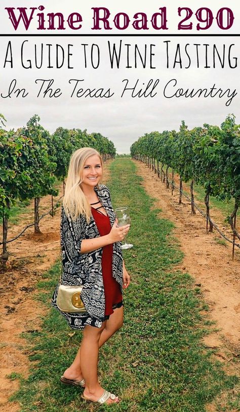 Wine Road 290 - A Guide to Wine Tasting in the Texas Hill Country Fredericksburg Wineries, Road Trip Texas, Texas Wineries, Disney Cruise Tips, Texas Hills, Fredericksburg Texas, Wine Trail, Family Vacation Destinations, Road Trip Hacks