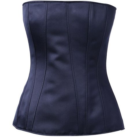 Givenchy bustier top ($860) ❤ liked on Polyvore featuring tops, shirts, bustier, blue, crochet bustier top, blue bustier top, shirts & tops, bustier tops und blue strapless top Strapless Shirt, Blue Corset, Strapless Bustier, Navy Blue Top, Navy Blue Shirts, Blue Crochet, Model Outfits, Bustier Top, Dressy Tops