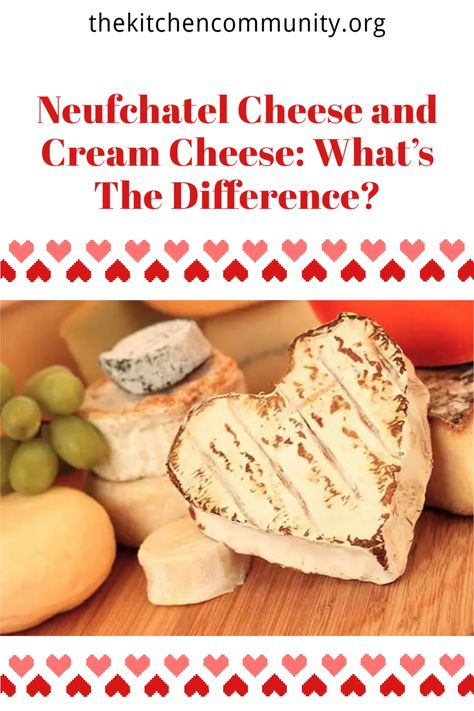 Neufchatel and cream cheese are both soft white cheeses but are quite different overall. You have most likely seen cream cheese in countless recipes and most grocery stores. Neufchatel cheese may not be as well known but it is often found in similar packaging to cream cheese and in the same food section. Neufchatel Cheese Recipes, Cheese Types, Neufchatel Cheese, Dutch Cocoa, Kinds Of Cheese, Pasteurizing Milk, White Cheese, Cheese Tasting, Types Of Cheese