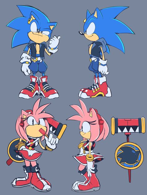 SonicMotion on Twitter: "Sonic characters with Kingdom Hearts designs that i will use for #sonicxreanimate_ep5, it's a little busy but i will  work on it until it looks the best it could be!… https://t.co/noBXofhJVF" Sonic Redesign, Sonic Mania, Sonic Heroes, Character Model, Sonic Characters, Sonic And Amy, Sonic Funny, Sonic Fan Characters, Sonic Franchise