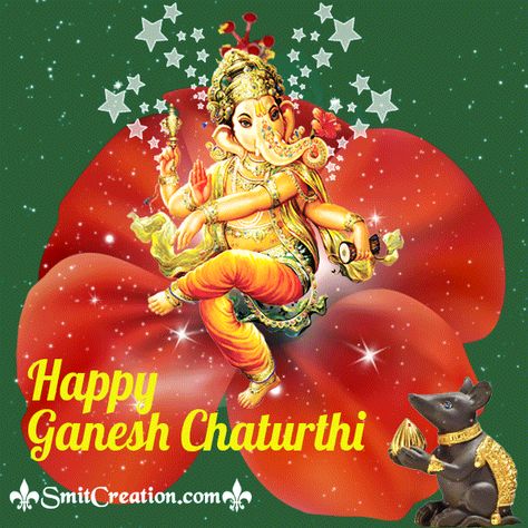 Ganesh Chaturthi Gif Images Pictures and Graphics - SmitCreation.com Ganesha Gif, Ganesh Gif, Ganesh Chaturthi Gif, Shiva Dance, Dance Graphic, Dancing Ganesha, Jai Ganesh, Dancing Shiva, Baby Ganesha