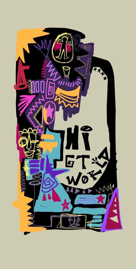 Basquiat Art, Seni Pop, Seni Vintage, Iphone Wallpaper Hipster, Image Swag, Cartoon Wallpaper Hd, Graffiti Wallpaper, Abstract Art Wallpaper, Pop Art Wallpaper