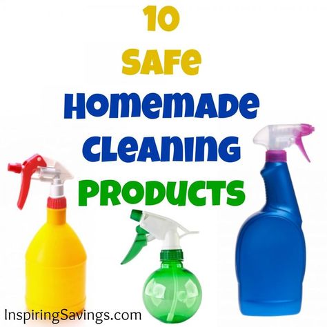 10 Kid Safe Homemade Cleaning Products - you probably already have many already in your pantry Natural Cleaning Products Diy, Natural Cleaning Recipes, Diy Cleaning Products Recipes, Easy Cleaning Hacks, Homemade Cleaning, Spring Cleaning Hacks, Homemade Cleaning Products, Safe Cleaning Products, Natural Cleaners