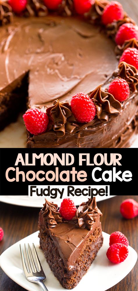 Sugar Free Cakes For Diabetics, Almond Flour Chocolate Cake, Almond Flour Desserts, Sugar Free Chocolate Cake, Mug Cake Healthy, Fudgy Cake, Flourless Chocolate Cake Recipe, Almond Flour Cakes, Keto Chocolate Cake