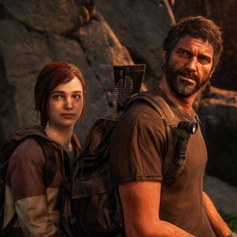 Last Of Us Ellie And Joel, Joel And Ellie The Last Of Us, Joel And Ellie Icons, Ellie Williams And Joel Miller, Ellie Williams Matching Pfp, Ellie And Joel The Last Of Us, Tlou Matching Pfp Joel And Ellie, Video Game Widget, Joel The Last Of Us Part 2