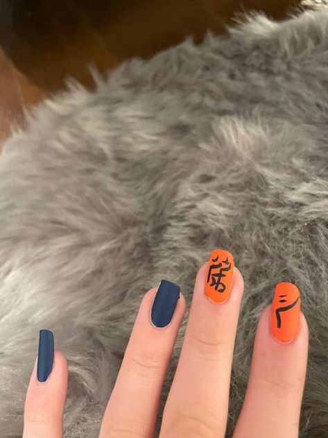 Haikyuu Nail Art, Haikyu Nails, Haikyuu Nails, Character Design 2d, Cute Short Nails, Anime Nails, Haikyuu Karasuno, Pretty Gel Nails, Haikyuu 3