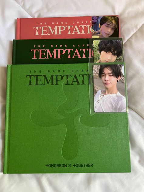 Temptation Album Txt, Txt Temptation Album Cover, Txt Album Aesthetic, Kpop Albums Aesthetic, Temptation Txt, K Pop Albums, Txt Temptation, Txt Album, Album Photography