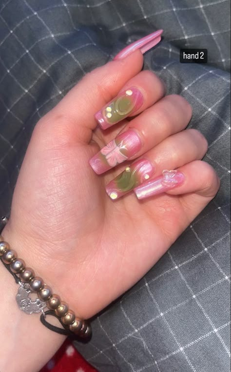 Melanie Martinez Nails Style, Melanie Martinez Portals Nail Ideas, Portals Themed Nails, Melanie Martinez Portals Themed Nails, Melanie Martinez Acrylic Nails, Melanie Martinez Nails Ideas, Portals Melanie Martinez Inspired Nails, Melanie Martinez Trilogy Tour Nails, Melanie Martinez Inspired Nails K-12