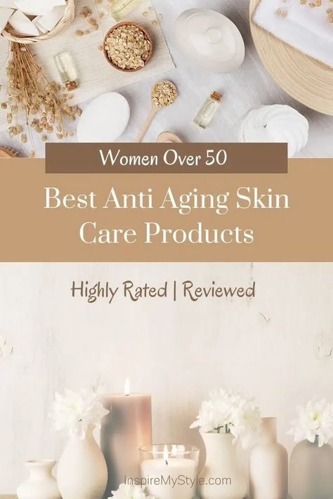 Are you a woman over 50? Discover the best, must-have, top rated skin care products for mature skin, including reviews from a woman over 60. #antiaging #skincare #routine #best #natural #products #over50 #organic #midlifeinspirations #top rated #must have #womenover50 #womenover 60 Skin Care Routine Over 50, Best Facial Products, Top Rated Skin Care Products, Regular Skin Care Routine, Antiaging Skincare, Anti Aging Skincare Routine, Face Cream Best, Anti Aging Skin, Proper Skin Care