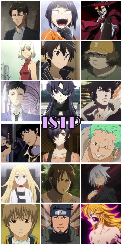 Istp Characters Anime, Istp Vibes, Anime Mbti, Explorers Mbti, Infj 16 Personalities, Istp Mbti, Istp Characters, Istp Personality, Mbti Character