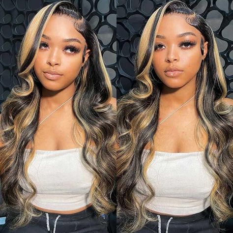 PRICES MAY VARY. vFB/27 Lace Front Wig Human Hair Material】: 12a Grade Brazilian Virgin Human Hair,13x6 Transparent Lace Wigs, Super Soft And Natural Looking, Minimal Shedding, No Nappy, Tangle Free Pre Plucked,Heat-Resistant And Can Be Tended With A Hot Comb 【Balayage Lace Front Wig Human Hair Color】: Dark Blonde Wig True To Color, No Color Loss After Washing, Glueless Highlight Wig Human Hair Be Highlighted And Two Toned, Luster And Funky, Doesn'T Matt Up, Ombre Human Hair Wigs Won'T Patchy An Highlight Lace Front Wig, Best Hair Dye, Human Hair Wigs Blonde, Virgin Hair Wigs, Honey Blonde Hair, Remy Human Hair Wigs, Wave Wig, Wig Human Hair, Colored Wigs