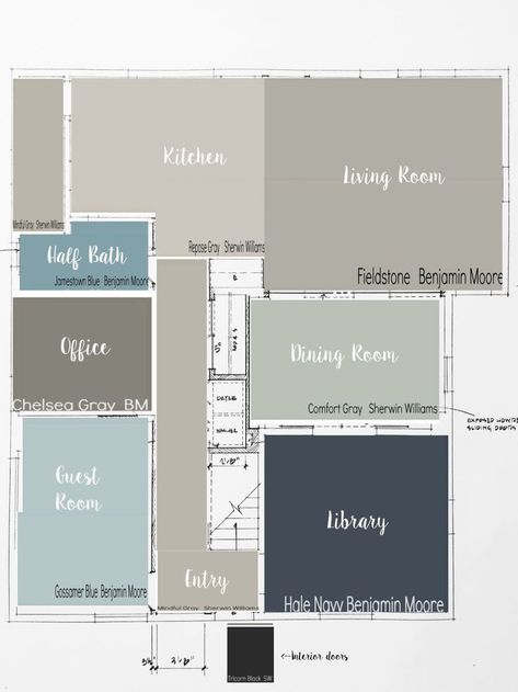 Pin by Cindy 🔆 on cabin | Paint colors for living room, Room paint colors, House color schemes Bathroom Colors Gray, Interior Paint Colors Schemes, Chelsea Gray, Paint Color Schemes, House Color Schemes, Kitchen Paint Colors, Trendy Living Rooms, Room Paint Colors, Interior Paint Colors