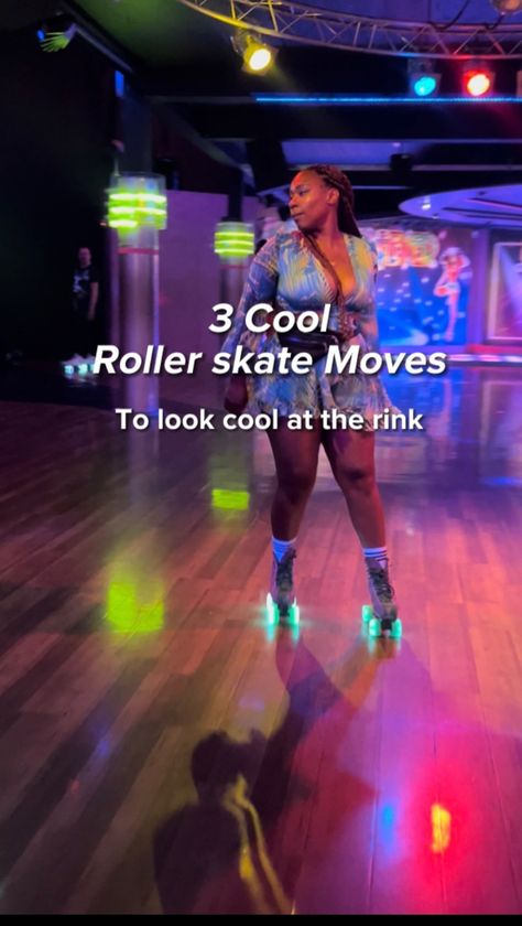 Dee Roller Skates’s Instagram post: “Want to feel like a main character at the rink? Here are some more intermediate moves that will get heads turning right away. Especially if…” Skate Rink Outfits, Roller Rink Outfit, Skating Rink Outfit, Skating Tips, Roller Skating Outfits, Flat Foot, Roller Rink, Skating Rink, Best Kisses