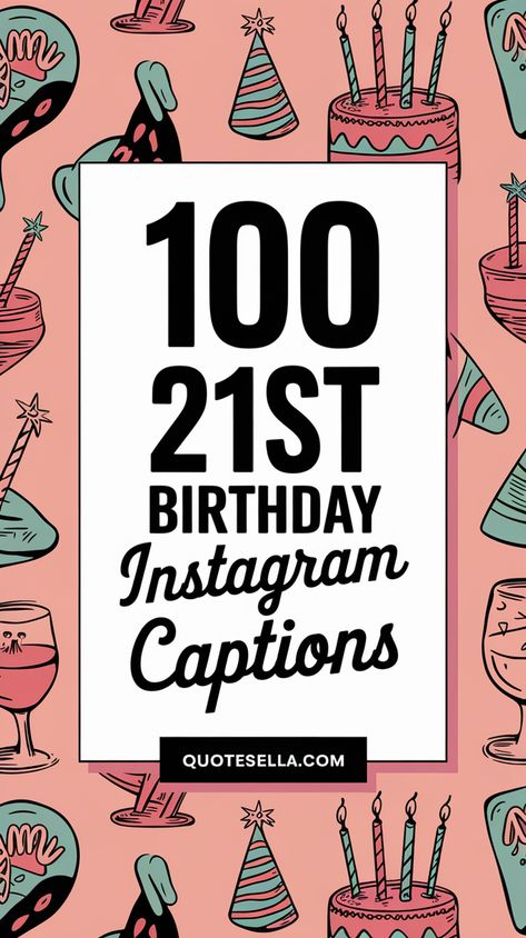 21st Birthday Instagram Captions 21st Birthday Post, 21st Birthday Poems, Birthday Captions Funny, Birthday Post Ideas, Birthday Instagram Captions, Inspiring Captions, 21st Birthday Captions, Funny Birthday Message, 21st Birthday Quotes