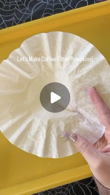 Megan Morris on Instagram: "Coffee Filter Pumpkin 🎃

Trim a coffee filter into the shape of a pumpkin, color it with washable markers, spray with water, let dry, add a stem… and you’ve got the prettiest pumpkins you’ll ever see! Make them spooky by drawing Jack-o-lantern faces, or leave them blank for the perfect fall craft. 

Give it a try and let me know how it goes! 🎃

Ps: you can totally do this as an apple if you’re looking for a quick and easy craft for your Johnny Appleseed day 🍎😉

@lakeshorelearning @crayola @targetteachers 

#upandawayinprek #iteach #iteachtoo #iteachprek #iteachpreschool #iteachk #iteachfirst #iteachkindergarten #iteachkinder #iteachsecond #iteachthird #iteachfourth #iteach456 #homeschool #teachersofinstagram #teachersfollowteachers #teachersforteachers #teac Coffee Filter Fall Leaves, Johnny Appleseed Day, Coffee Filter Crafts, Johnny Appleseed, October Crafts, Homeschool Projects, Quick And Easy Crafts, Stem Crafts, Jack O Lantern Faces