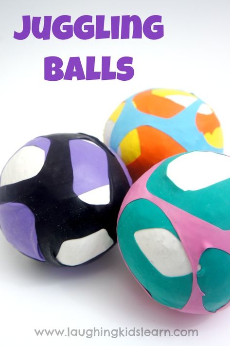 Circus Vbs, Circus Diy, Circus Week, Random Activities, Preschool Circus, Juggling Balls, Circus Crafts, Circus Circus, Preschool Programs