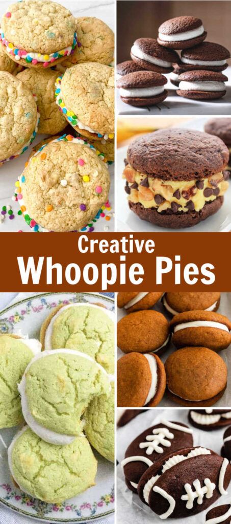 Easy Whoopie Pie, Whoopie Pie Filling, Deep Dish Cookie, Mini Pie Recipes, Bake Sale Packaging, Whoopie Pie Recipe, Chocolate Whoopie Pies, Creative Dessert Recipes, Whoopie Pie