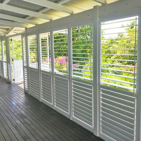 Contemporary Shutters, Modern Queenslander, Traditional Shutters, Layered Shades, Blinds Vertical, Outdoor Shutters, Smart Blinds, Horizontal Blinds, Aluminum Blinds