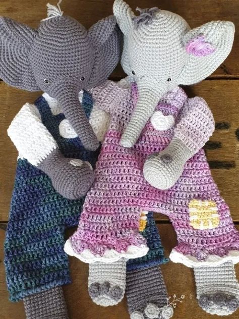 Ragdoll Pattern, Crochet For Babies, Baby Lovies, Lovey Pattern, Crochet Lovey, Animal Crochet, Front Post Double Crochet, Lovey Blanket, Crochet Elephant