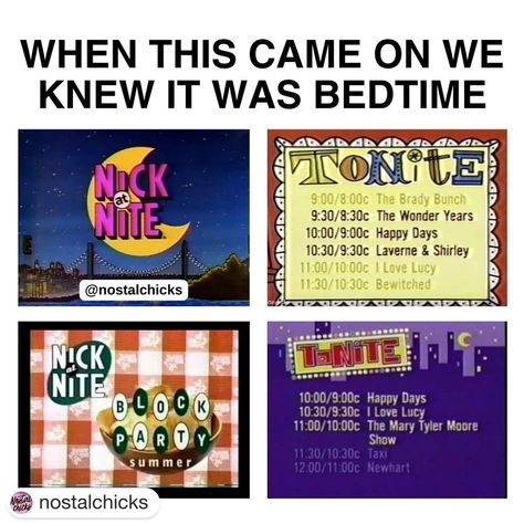 #Repost @nostalchicks with @get.repost ・・・ Nick At Nite summer block party was everything ❤️ Nick At Nite, Summer Block Party, Laverne & Shirley, The Brady Bunch, Mary Tyler Moore, Wonder Years, Love Lucy, I Love Lucy, Block Party